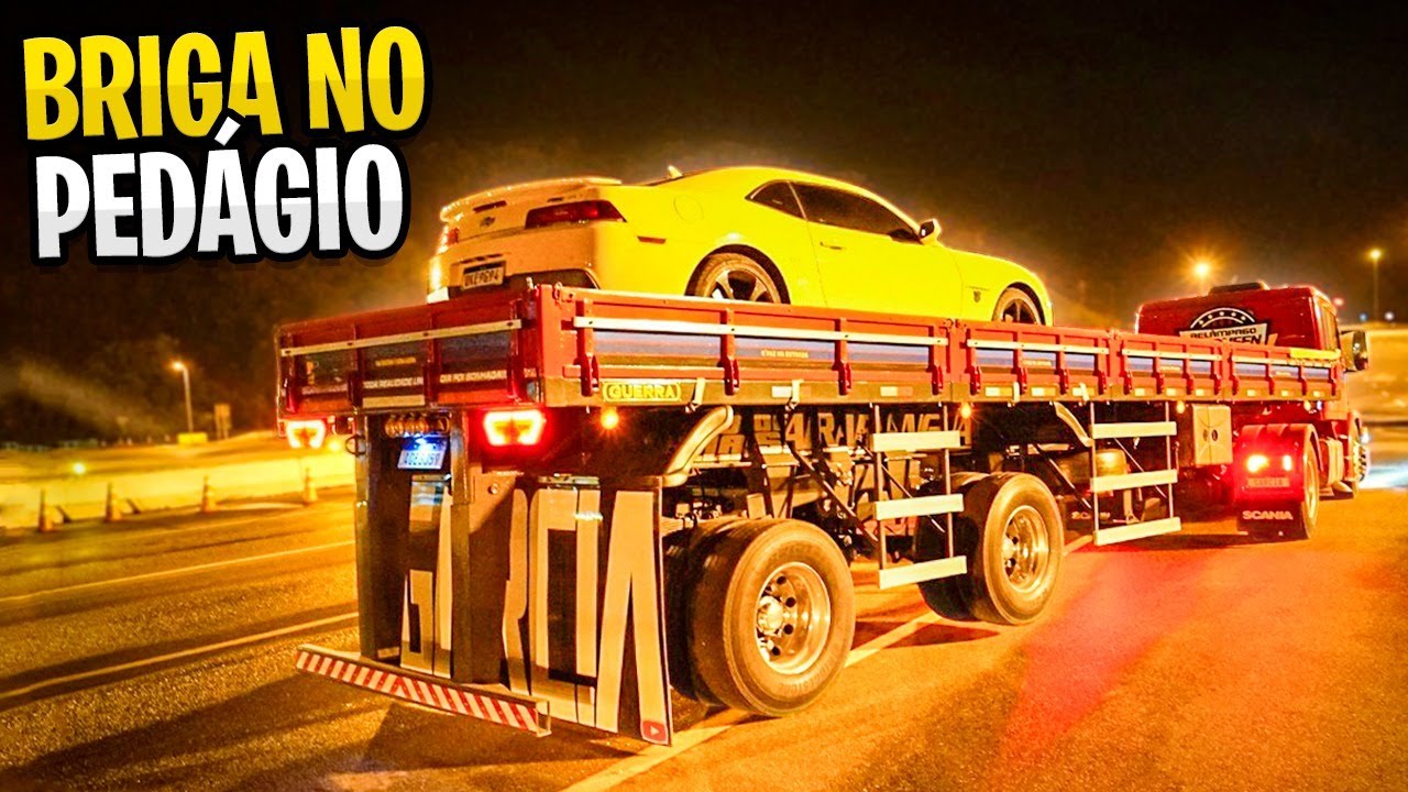 INVEJOSO ARRUMOU BRIGA COMIGO NO PEDAGIO 😡 PRIMEIRA VIAGEM