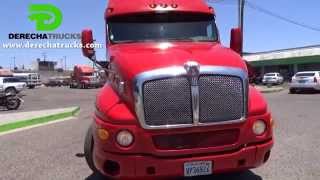 Tractocamion en Venta Kenworth T2000 2006 Rojo www.DERECHATRUCKS.com