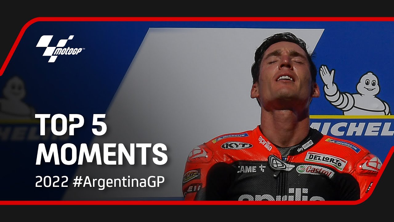 Top 5 MotoGP™ Moments 2022 #ArgentinaGP