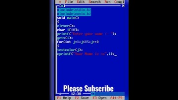 Your Name with different Color in C #coding #programming #cprogramming #computerscience #programmer