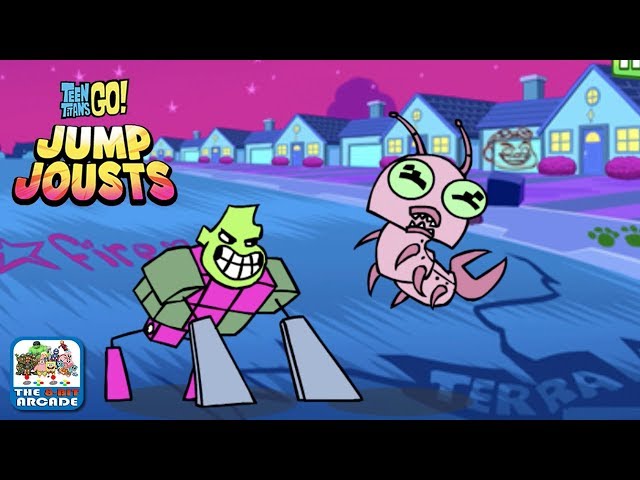 POKI Jogando Teen Titans Go Jump Jousts Com meu Pai ( primeiro Video do  Canal) 