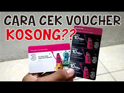 CARA MENGAKTIFKAN VOUCER TRI 5 RIBU & 10 RIBU. 