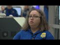 Mayor Cara Spencer joins TSA employees at St. Louis-Lambert Airport for moment of silence on 9/11