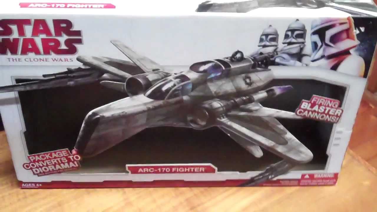 arc 170 starfighter toy