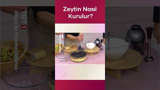 Zeytin Nasıl Kurulur ve Tuzlanır? 🫒 Erdinç ve Işıl Tügen ile Belgin Kemer #Alişan #TRT1 #Shorts