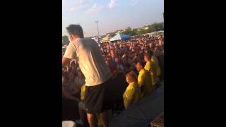 Enter Shikari side stage warped tour 2011