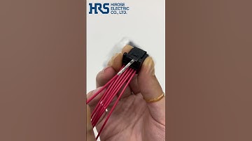 Harness assembly Automotive(Car) and Industrial connector GT25 Hirose #shorts #asmr