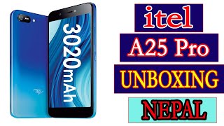 itel A25 Pro Unboxing Nepal || 4G || 2GB Ram / 32GB Rom With Face unlock || Price in Nepal 2021