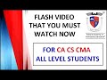 How to prepare Question-wise Index - Flash video for CA CS CMA all levels