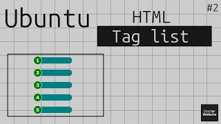 Etiqueta de listas en HTML; (wiki parte 2)