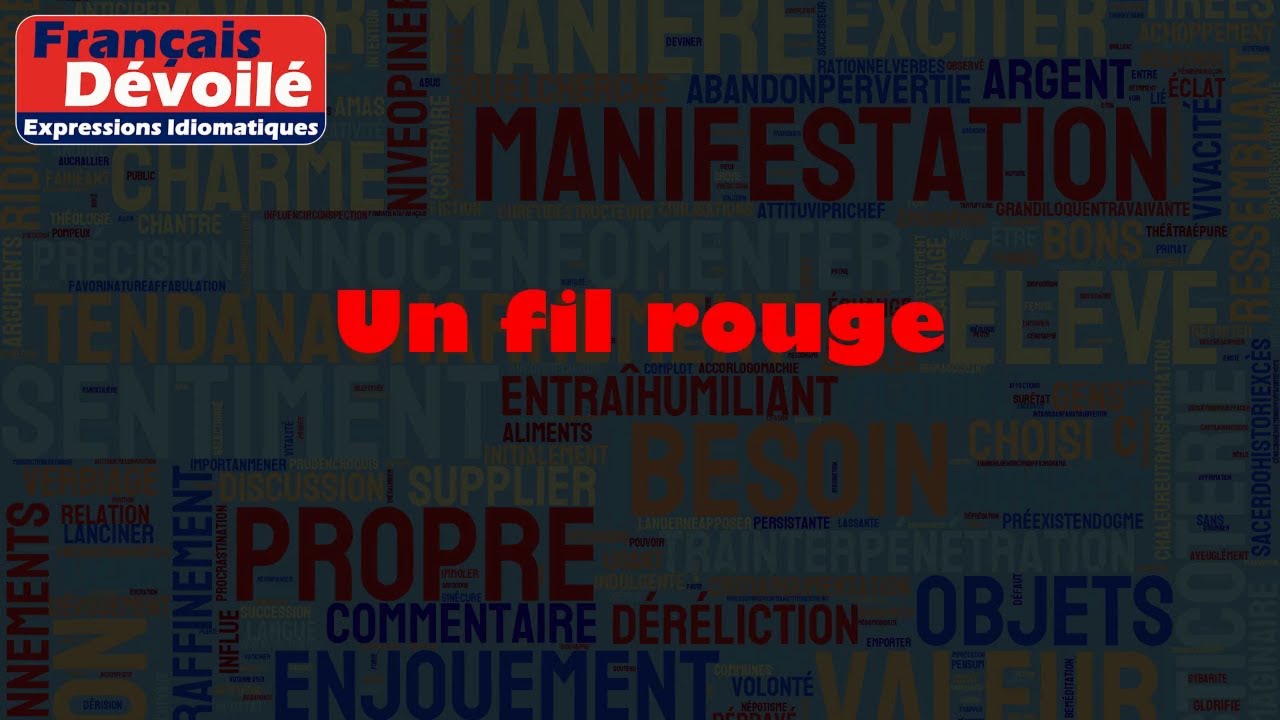 Un fil rouge - YouTube