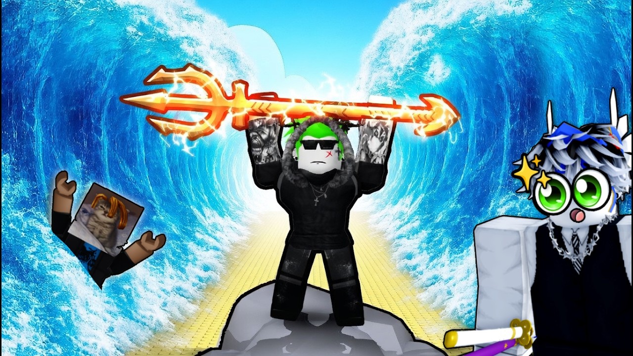 Mình Chia Đôi BIỂN Để Khởi Nghiệp CÙNG VDarh Trong ROBLOX...