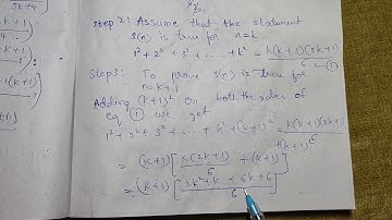 By using MI prove that 1²+2²+3²+....+n²=(n(n+1)(2n+1))/6