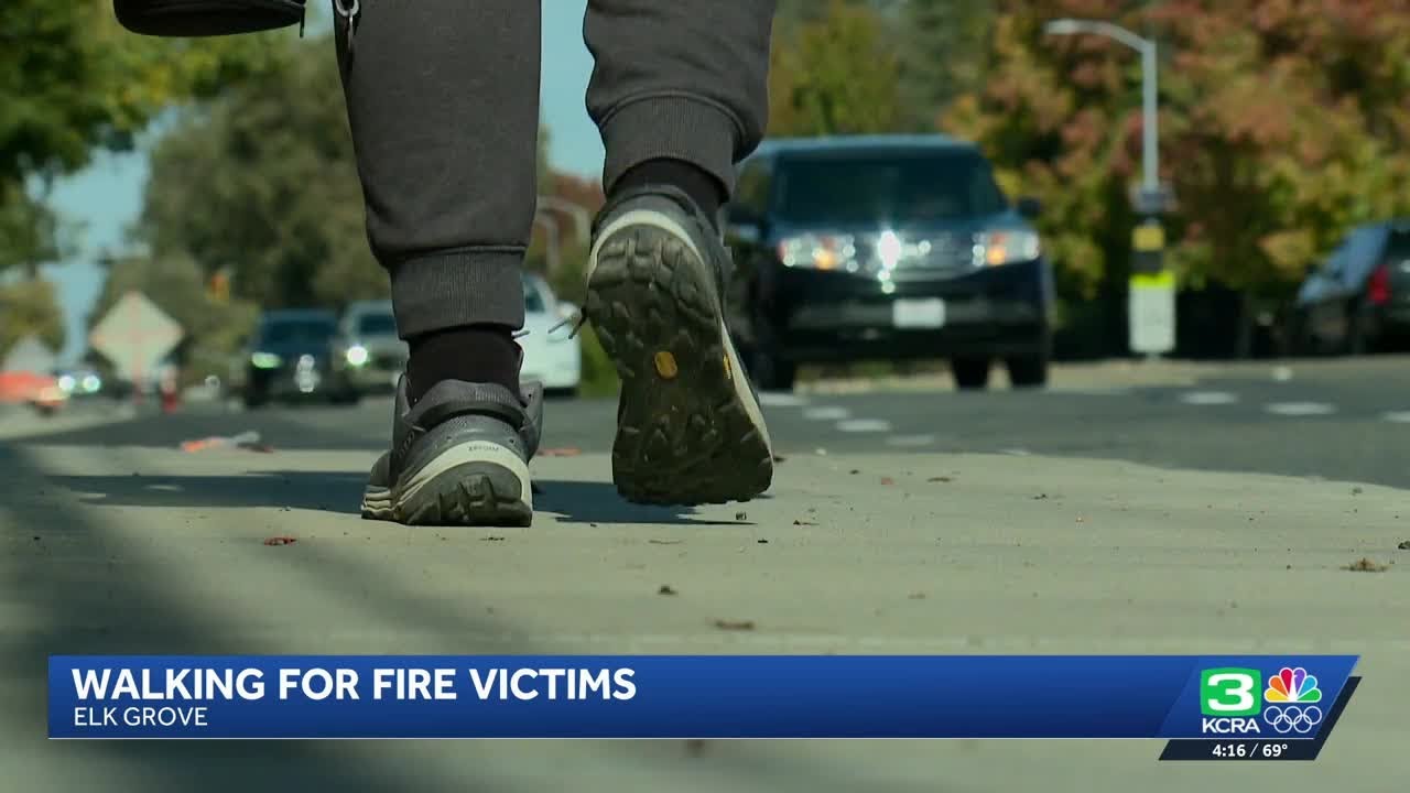 Altadena man walks to Paradise to raise funds for Eaton Fire victims