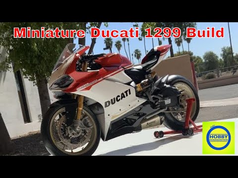 How its made, 1/4 Ducati 1299 Panigale Motorcycle model, { Giant Scale Super Detailed Model }