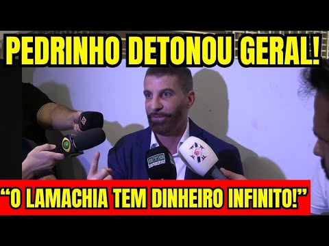 TIME TO CELEBRATE! PEDRINHO SPEAKS HIS MIND! “LAMACHIA HAS INFINITE MONEY!” HE MOCKED FLAMENGO!