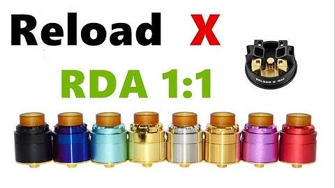 New Reload X BF RDA 1:1 style from Wejoytech