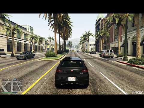 Grand Theft Auto 5 Enhanced - Dinka Blista - Gameplay (PC UHD) [4K60FPS]