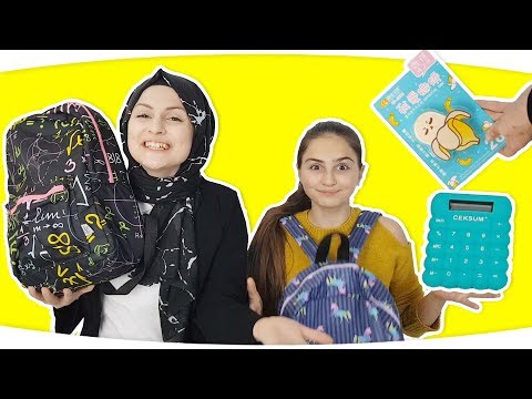 OKULA DÖNÜŞ Sürpriz Kutu Açılımı - WOOHOOBOX Çanta ( WOO-HOO BOX ) Fenomen Tv