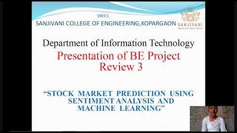 Stock Market Prediction Using Sentiment Analysis And Machine Learning Algorithm