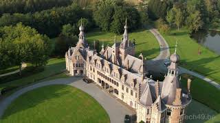 Ooidonk Castle, Deinze, Belgium  4K Cinematic Drone Video  Extended