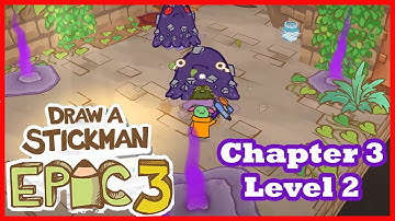 BABY YODA Draw a Stickman: EPIC 3 - Crocodile Gaming - Chapter 3 Level 2