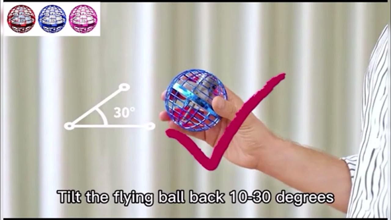 AMERFIST Flying Ball Toys, Magic Nebula Orb, Globe Shape Magic