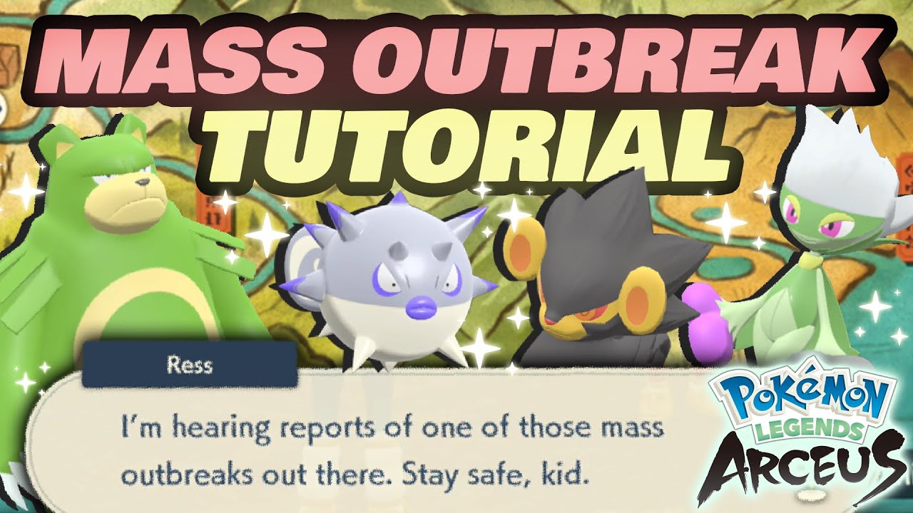 NEW SHINY HUNTING METHOD! Explaining Mass Outbreak Shiny Hunting in Pokemon Legends Arceus