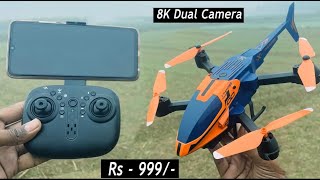 Best Dual Camera Drone Drone with HQ WIFI Camera Remote Control with One Key Take off One