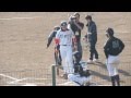 2014.11.22　甲子園　ファン感謝デー　今成選手の西岡選手ものまね