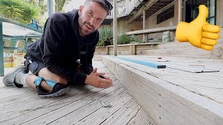 Replacing Rotten Deck Boards