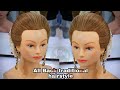 Traditional All back hairstyle / All back puff hairstyle / wedding bridal bun hairstyle