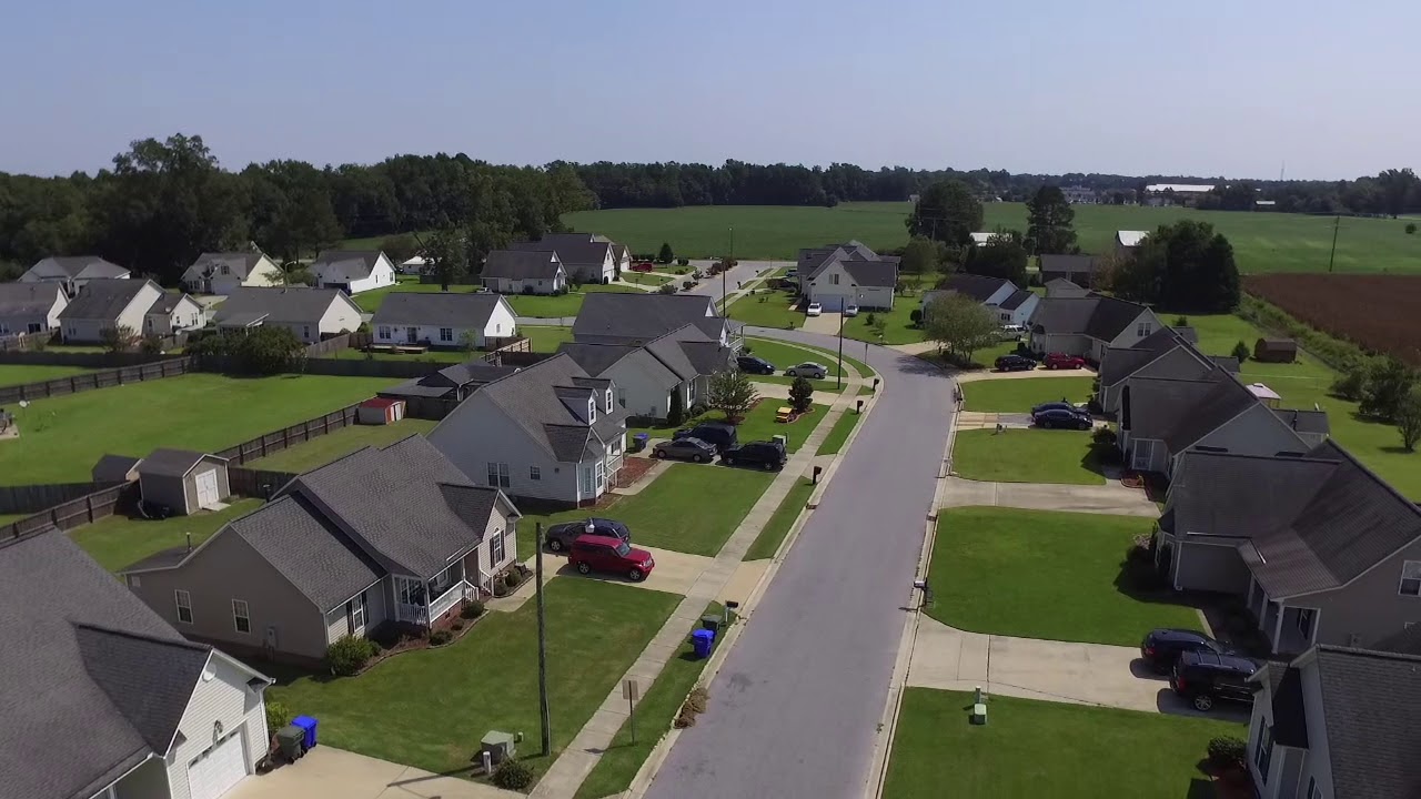 Flying over Ashmoor Lane, Winterville NC YouTube
