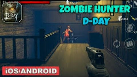 Zombie Hunter - Gameplay Walkthrough Part 1 Campaign Levels 1-11 (Android,iOS)