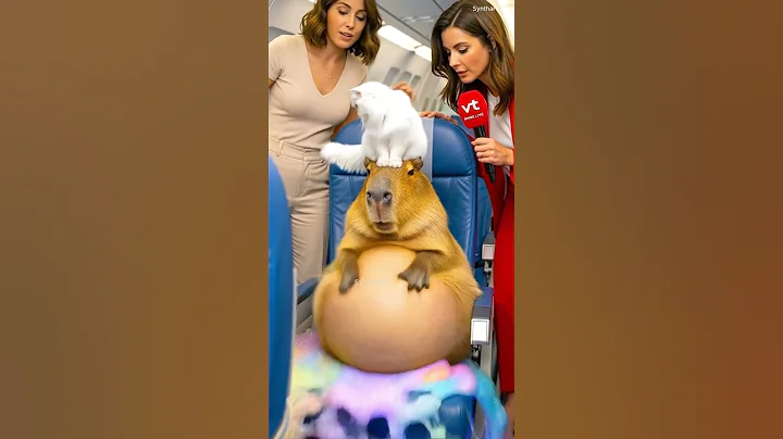 Watch the video about 😱Magic Gone Wrong during Capybara Interview 💨💥 #capybara #cutecat #catlovers #magic #viral #shorts