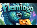 Flemingo beauty🦢#animation#cartoon#kidsrhymes#kidseducation#flemingo#kidsvideo#funny#animal#kidssong