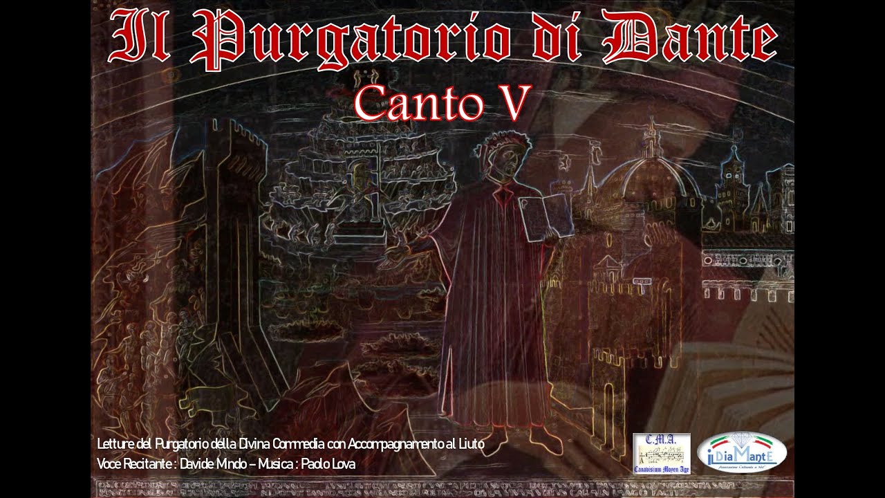Purgatorio 05 Canto Quinto Canto V La Divina Commedia Davide