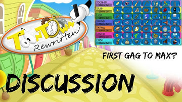 Toontown Discussion: Which Gag Should You Max First?