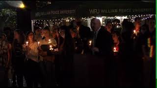 William Peace University 2021 Tree Lighting Ceremony