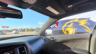 REDEYE POV DRIVE WITH A TRACKHAWK 🐈‍⬛🦅 (DRIVEMAS DAY 1)