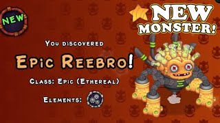 9-year Anniversary Part 5 - How to Breed Epic Reebro | My Singing Monsters