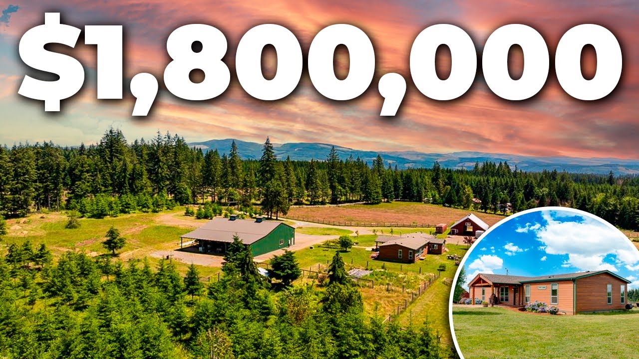UNDER $1.9M Beaver Creek, OR Ranch On 120-Acres w/ HUGE Investment Potential