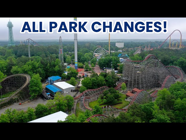 Everything New at Kings Dominion in 2024! Project 305, Coaster Construction,  Grizzly Retrack & More class=