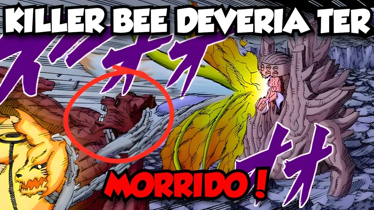 Como o Killer Bee Sobreviveu ao Madara? Quase Ninguém Percebeu