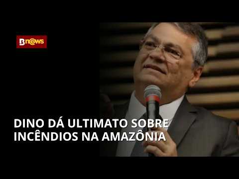 Flávio Dino cobra plano urgente do governo Lula contra incêndios na Amazônia