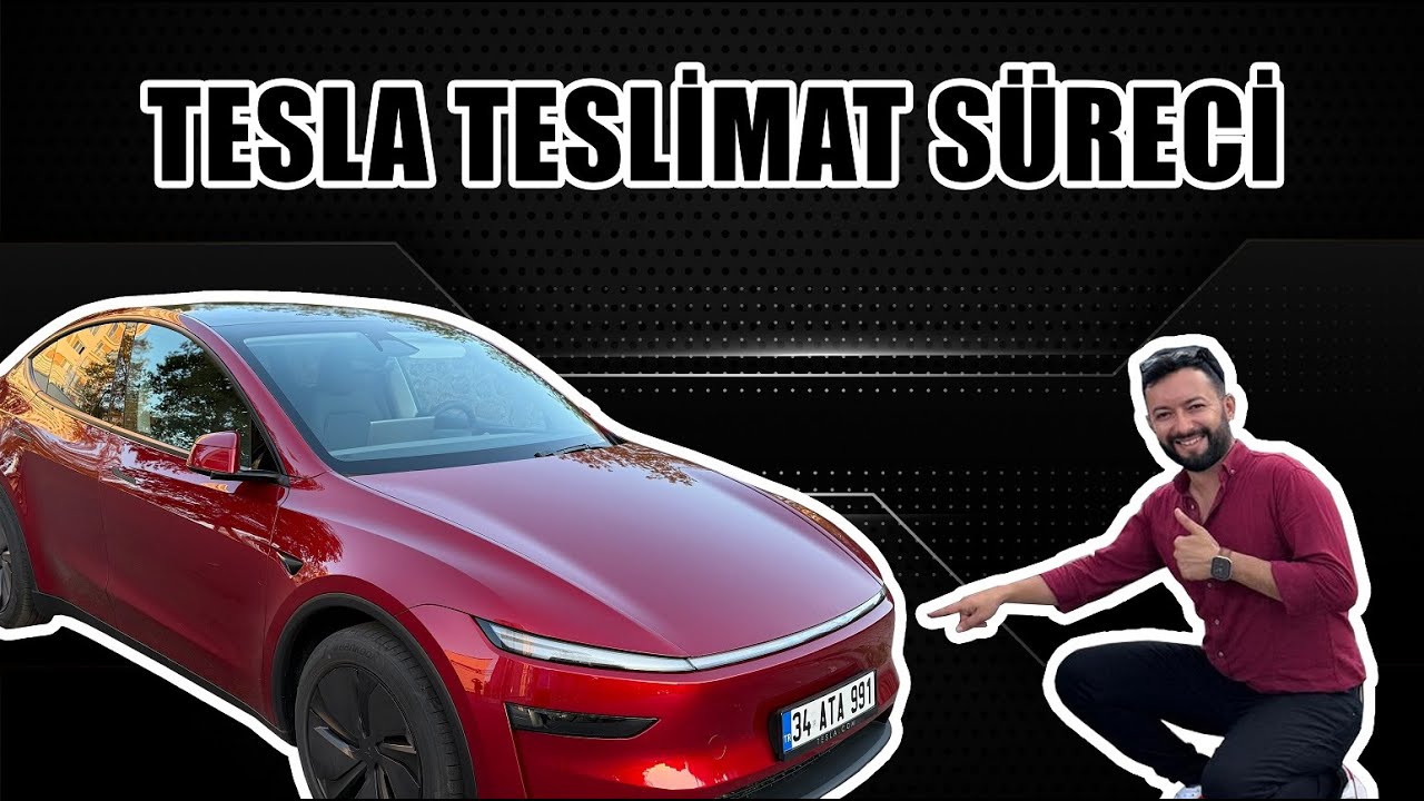 Kırmızı Teslamı Teslim Aldım | Tesla Teslimatında Neleri Kontrol Etmelisiniz? | Detaylı İnceleme
