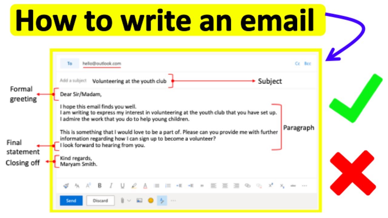 HOW TO WRITE AN EMAIL 📧  All you need to know!