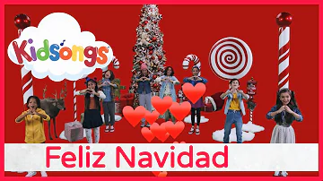 New!!! Feliz Navidad - Kidsongs Christmas Songs for Kids | Canciones navideñas para niños en español