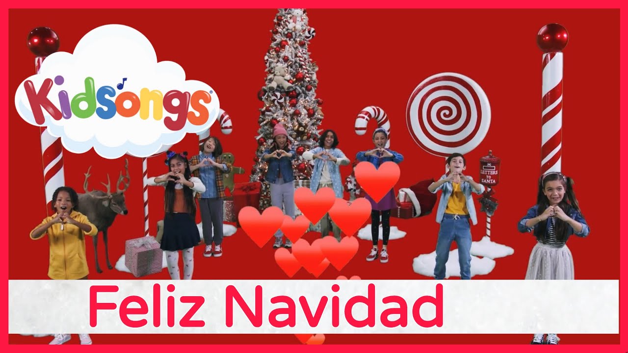 New!!! Feliz Navidad – Kidsongs Christmas Songs for Kids | Canciones navideñas para niños en español