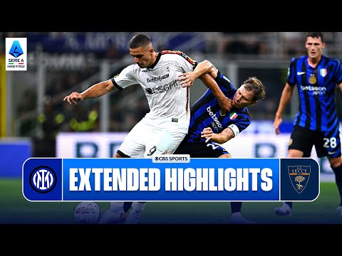 Inter vs. Lecce: Extended Highlights | Serie A | CBS Sports Golazo